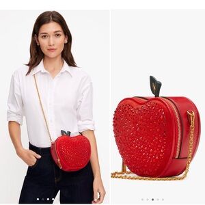 Kate Spade New York Big Apple Embellished 3d Crossbody Specialty Novelty…